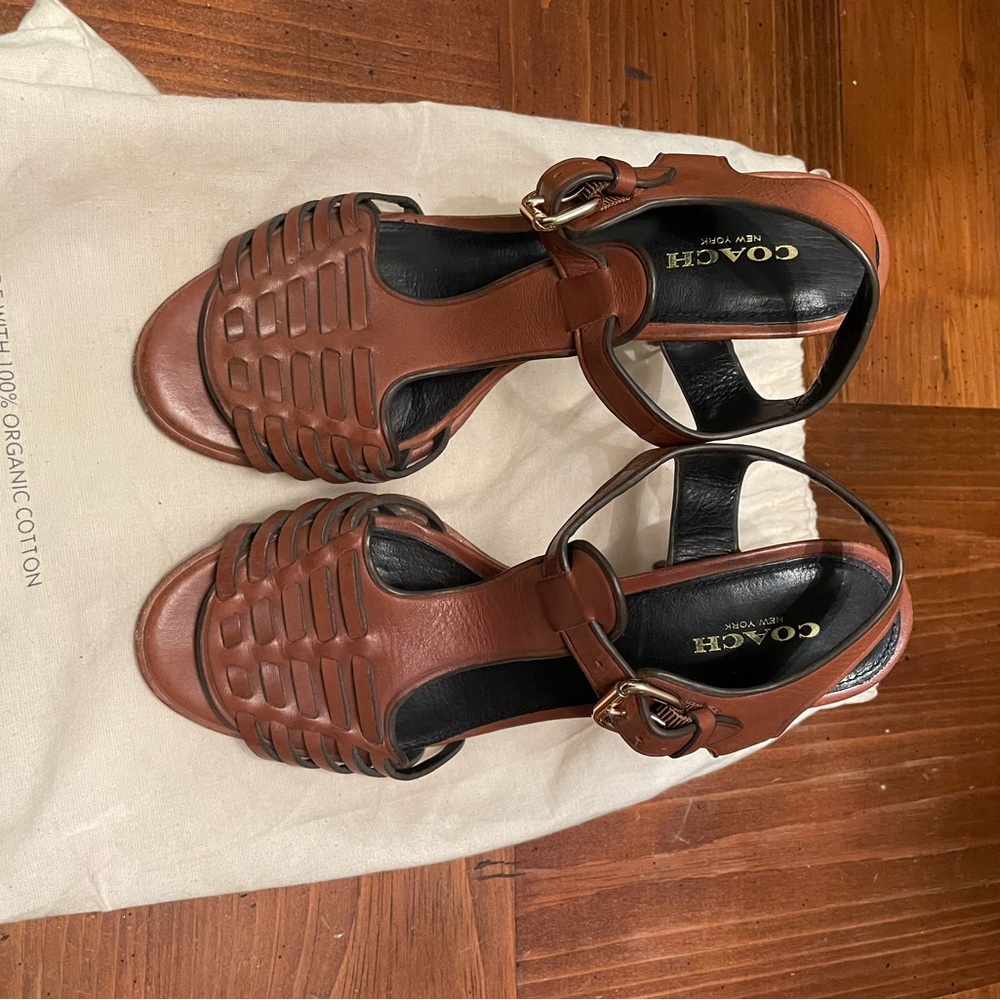 Coach Women's Brown Sandals